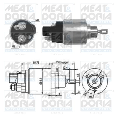 Solenoid Switch, starter